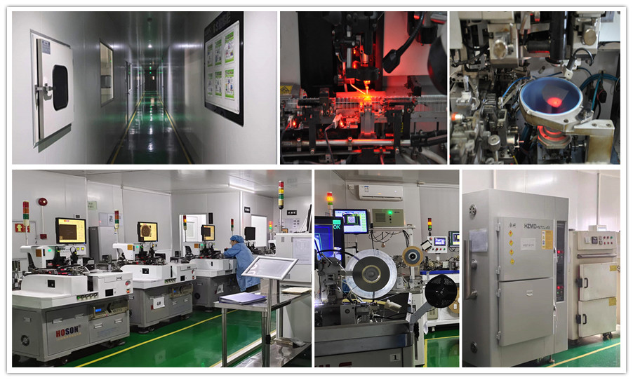 Dongguan Lanjin Optoelectronics Co., Ltd. lini produksi pabrik