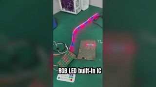 LED RGB beralamat dengan desain khusus IC bawaan