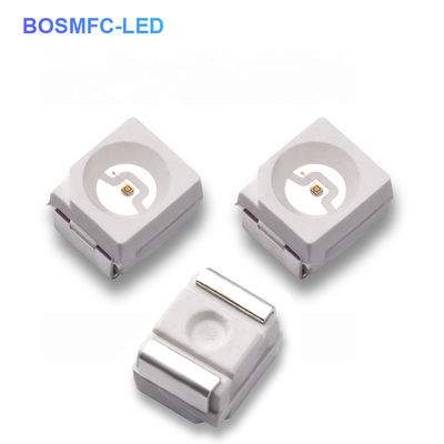 20mA 3528 SMD LED Biru Mengeluarkan cahaya baik Penyebaran panas Untuk pita LED