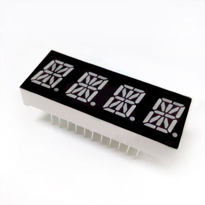 Alfanumerik 14 Segmen LED Tampilan Praktis 4 Digit 16 Segmen