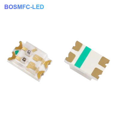 Anti Static Bi Color 0805 SMD LED Chip 2012 Merah dalam 660nm &amp; Cahaya Kuning