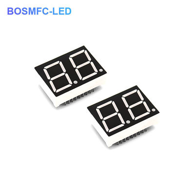 0.28 inci 2 digit 7 Segmen LED Tampilan Merah Umum Anode Dan Katode