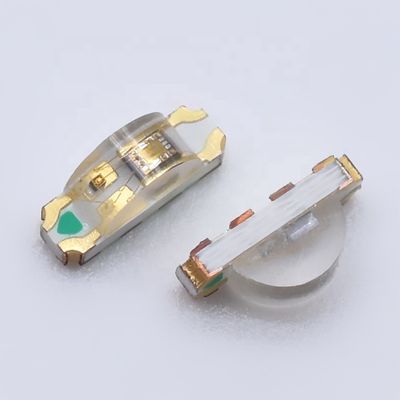 Tampilan samping 1206 Multi Color SMD LED untuk speaker Pencahayaan RGB 1204 led chip Dengan internal IC Self Flashing
