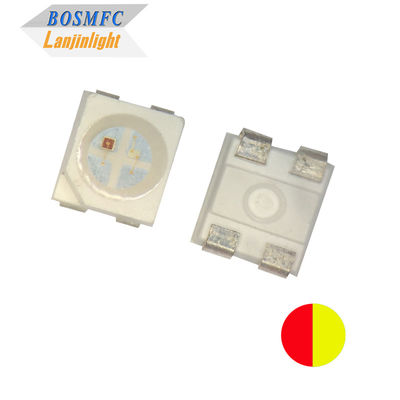 PLCC4 SMD LED 3528 Chip Cahaya Merah &amp; Kuning 4 pin