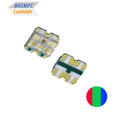 PLCC6 1615 LED tri-warna ketebalan 0,4mm T 0603 RGB SMD LED Untuk lampu cuci