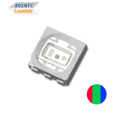 0.5W 0.6W 5050 RGB LED Tri Color Durable Untuk stage light lamp