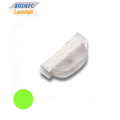 60mW Praktis Side View LED SMD 0805, Kuning Hijau 568nm - 573nm Pencahayaan Indoor Chip LED tunggal