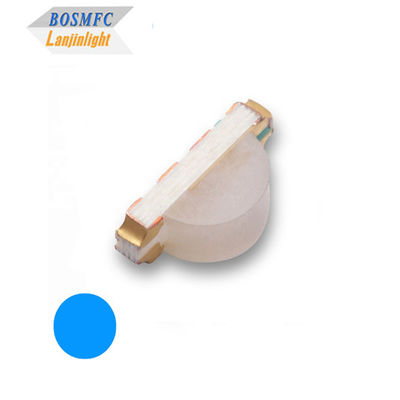 Tampilan Samping Anti Statis SMD LED 1206 Panjang Gelombang chip Cahaya Biru 460-473nm