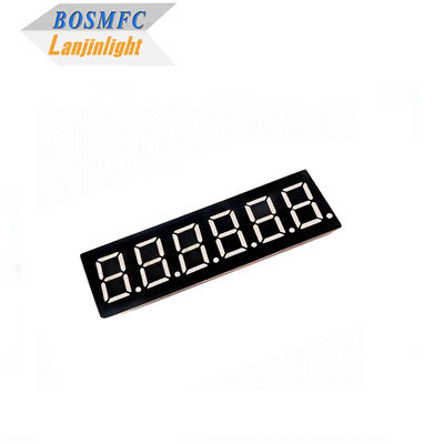 Elektronik 7 Segmen Tampilan Putih 0,36 Inci 6 Digit awet