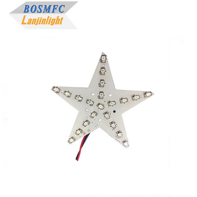 kustomisasi bintang PCB multilayer papan sirkuit LED, FR4 Aluminium PCBA Board dengan LED