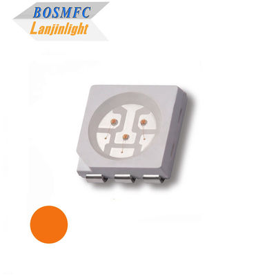 5050 SMD LED berkualitas tinggi Lampu LED chip Epistar Oranye untuk lampu mobil