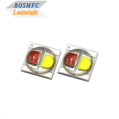 2W 3535 SMD LED Dome Lens 30 derajat Bi Color Merah Dan Putih 350mA High Brightness LED Diode