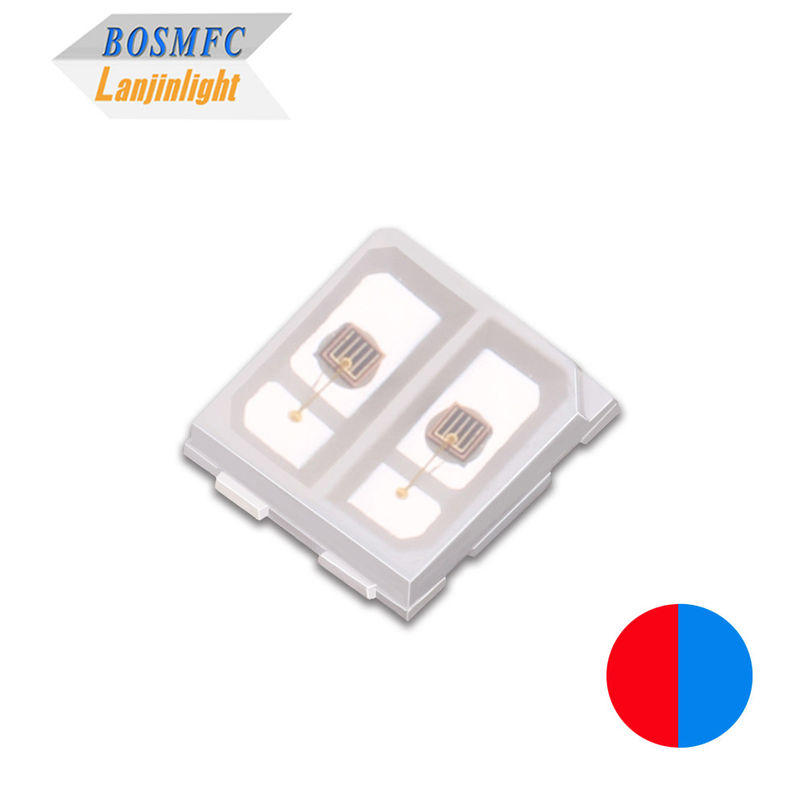 Bi Color SMD LED 3030 Dioda Lampu Multi Fungsi Lampu Merah &amp; Biru