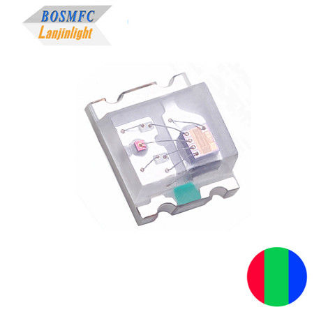 Permukaan Gunung Multi Color SMD LED 0805 RGB berkedip Cahaya 0807 Untuk lampu Mobil