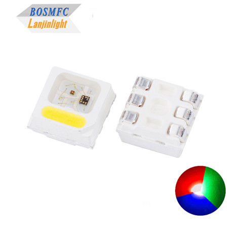 Kecerahan Tinggi 3535 RGBW Multi Color SMD LED SK6812 WS2812B IC Dibangun dalam Adresable Digital RGBWW LED Chip