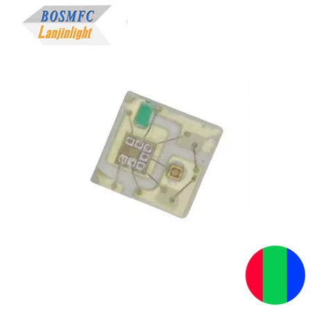 Dibangun di IC 10 * 10 Led Clip 1010 RGB LED Mini SMD Led Komponen SK6805 SK9818