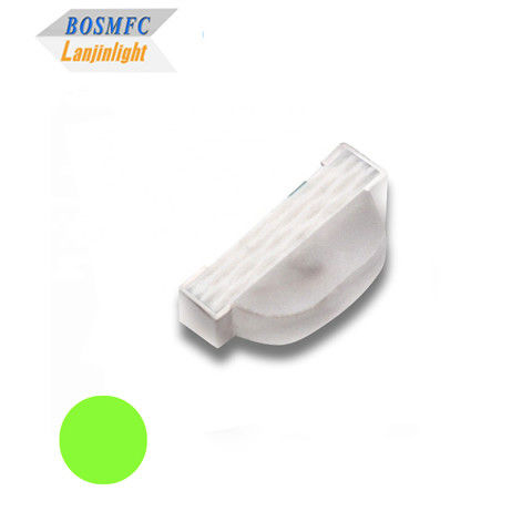 60mW Praktis Side View LED SMD 0805, Kuning Hijau 568nm - 573nm Pencahayaan Indoor Chip LED tunggal