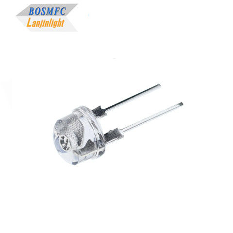 Topi jerami 10mm 8mm Through Hole LED Emitting Diode untuk lampu panggung