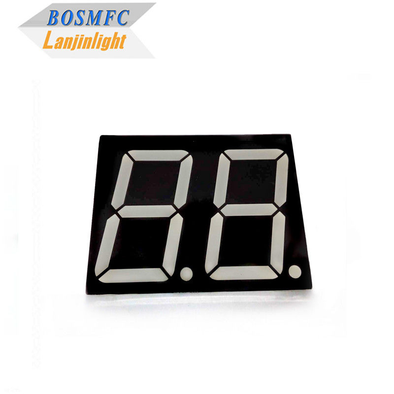 0.28 inci 2 digit 7 Segmen LED Tampilan Merah Umum Anode Dan Katode