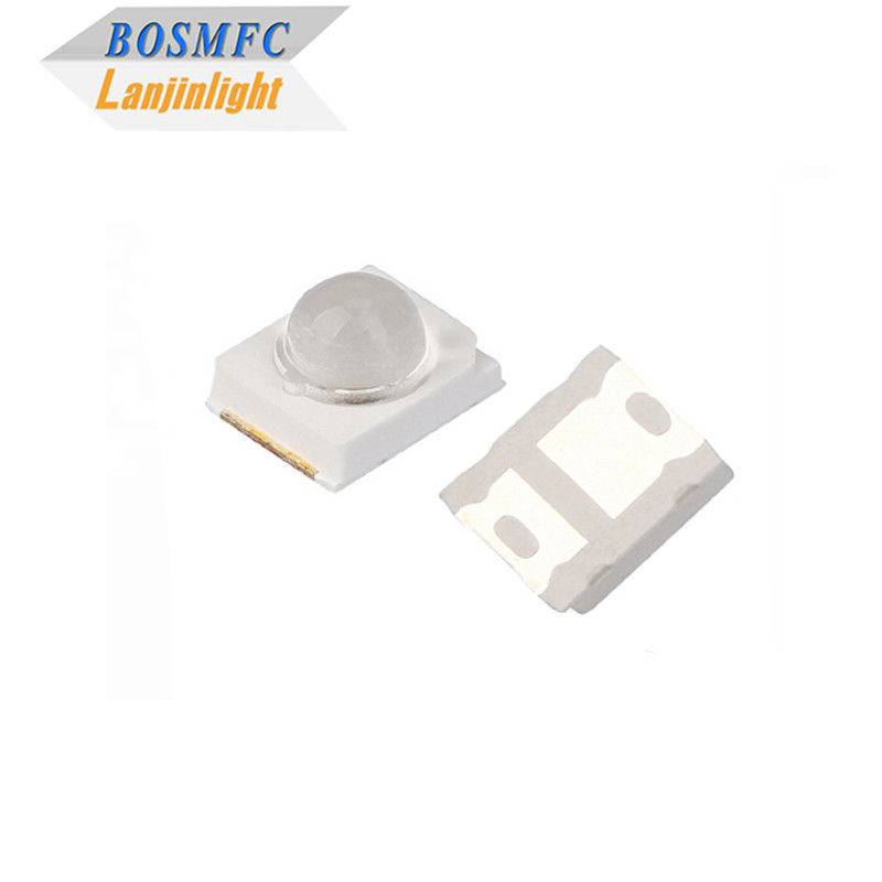 2835 IR LED Chip Diode 850nm Dengan 30 derajat 60 derajat Angle Lensa untuk Kamera