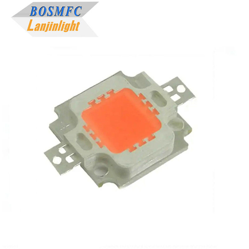 COB 10W Indoor LED Grow Light Chip Putih Merah Hijau Biru Kuning Spektrum penuh
