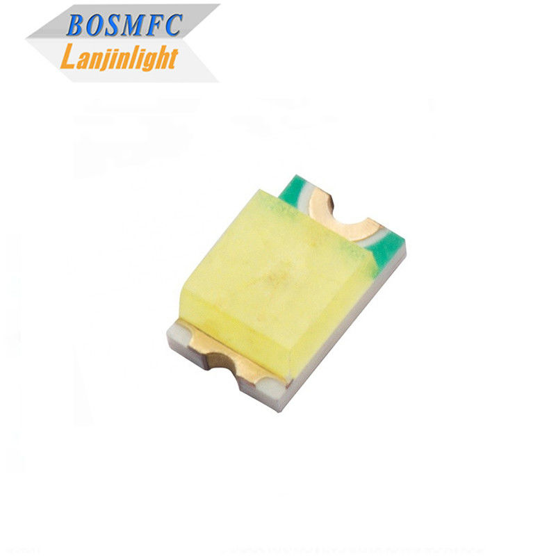 Cool White Top SMD LED Chip 0805 0.06W Untuk Lampu Indikator Mobil