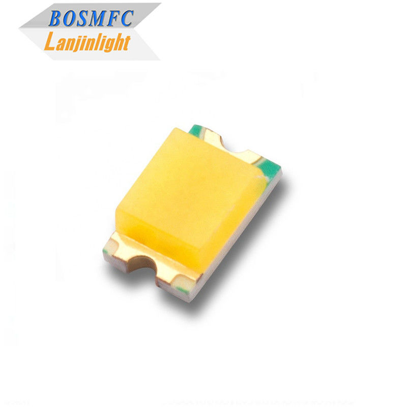 Kecerahan Tinggi 2012 Top SMD LED Chip Warm White 0805 Untuk lampu latar LED
