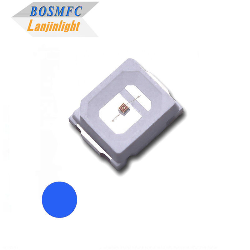Pembuangan Panas 2835 SMD Chip cahaya biru Multipurpose Untuk Strip LED Outdoor