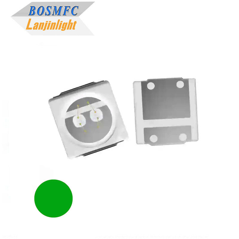 tahan lama 2w 3030 SMD LED Chip Warna Hijau Untuk lampu lalu lintas
