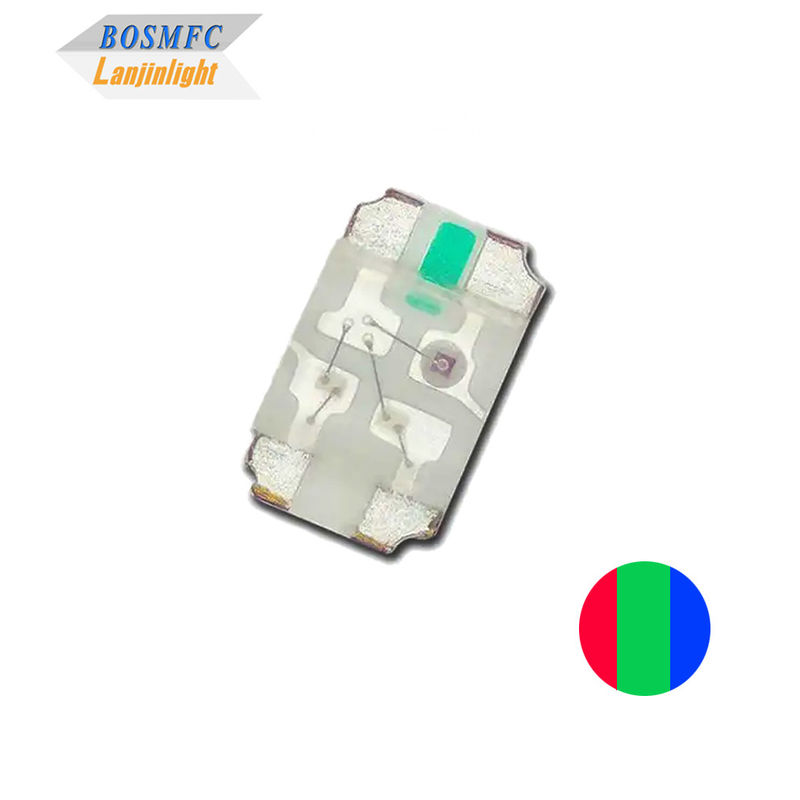 0805 RGB SMD Long Service Life 2012 Tri Color LED Chip Untuk Indikator