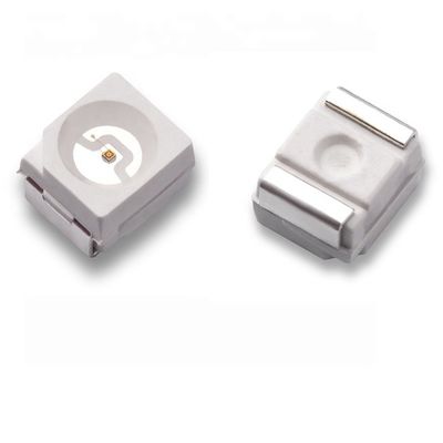 PLCC2 3528 SMD LED tahan lama terang Oranye 605nm Diode LED Multipurpose