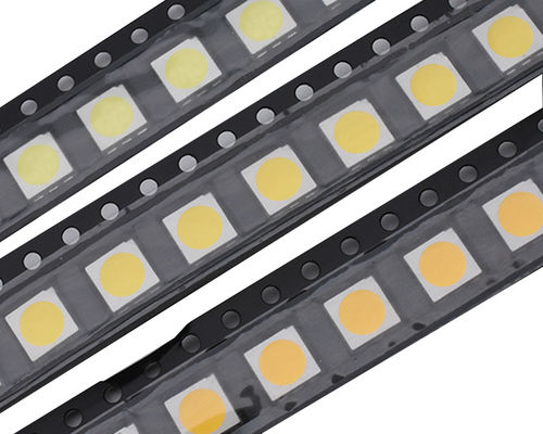 CRI 80 5050 SMD LED Chip Light 0.2W Warm White Cool untuk lampu strip