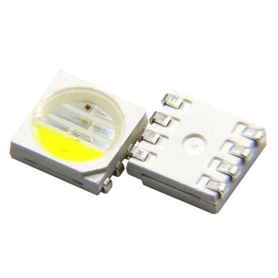 5050 RGBW RGB SMD LED Diode 5054 20mA Untuk Multi Color LED Strip
