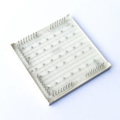 64x64mm 7 Segmen LED Display 16x16 Dot Matrix Blue Light Untuk Listrik