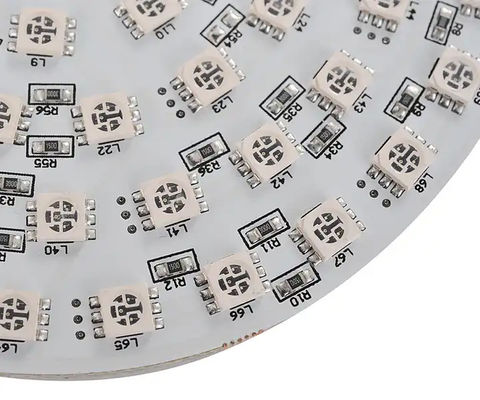 5050 RGB SMD LED PCB Board Assembly 12V 24V 18W Aluminium yang disesuaikan