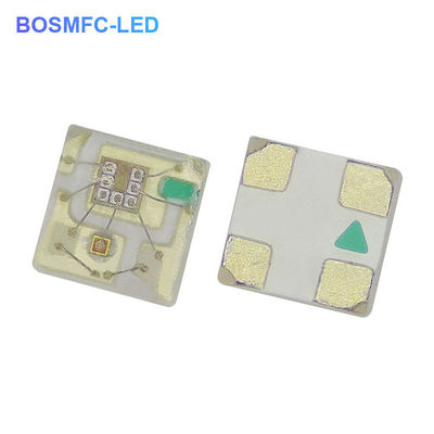 Dibangun di IC 10 * 10 Led Clip 1010 RGB LED Mini SMD Led Komponen SK6805 SK9818