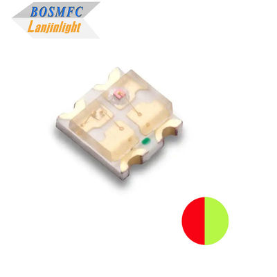 Praktis 0.06W 0603 SMD LED Bicolor Merah Dan Kuning Hijau Panjang gelombang 568-576nm 1615