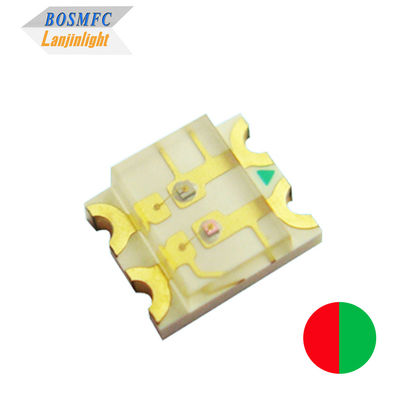 3228 Surface Mount Bi Color 1206 SMD LED Cahaya Merah dan Hijau 20mA