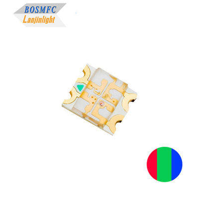 LED RGB 1206 20mA Anti Statis 3216 LED SMD Multiwarna Pemasangan Atas