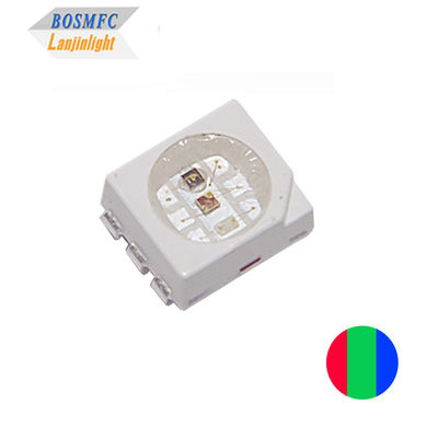2835 SMD LED RGB anti statis 0,6W Tri Color LED untuk lampu rumah pintar