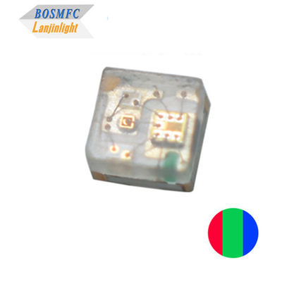 RGB LED Chip Mini Adresable IC Dibangun Dalam 1010 Rgb SMD Led Untuk Led Screen Full Color LED Display