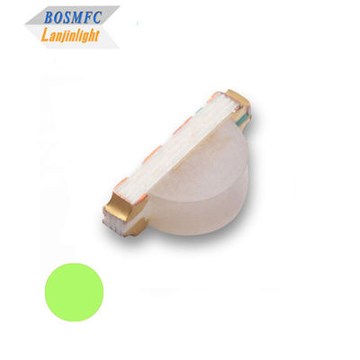 20mA Stabil Side View LED SMD 1206 Hijau 570nm Warna Multi Fungsi