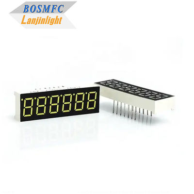 0.36 inci 7 segmen LED display 6 digit multi fungsi 20mA
