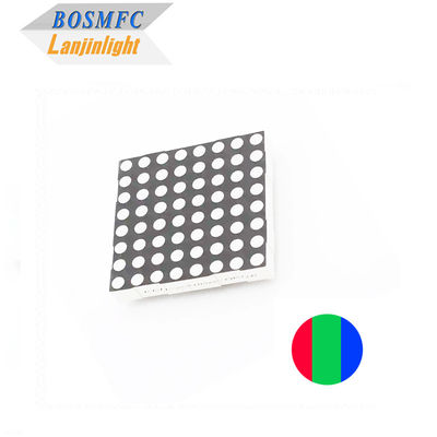 Rohs 8x8 Dot Matrix LED Display, RGB LED Dot Matrix Display yang stabil