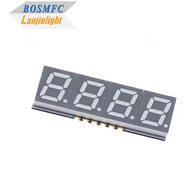 0.56 inci 7 Segmen LED SMD Tampilan 4 digit Ultra Thin Common Anode