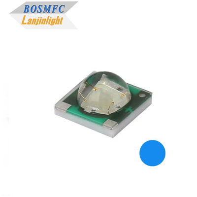 Lampu Biru 3W LED Daya Tinggi 3535 SMD 700mA 1000mA Dengan Bracket Keramik