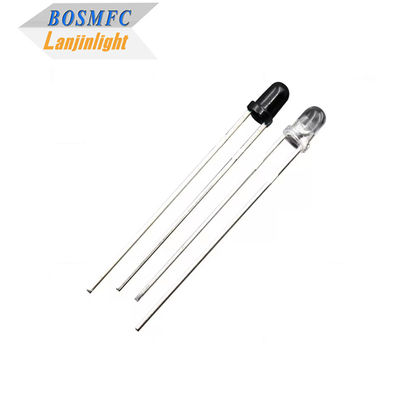 Chip LED IR 3mm tahan lama Multipurpose Through Hole 940nm 850nm