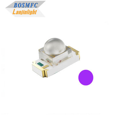 1206 SMD UV LED Chip Dome Lens 405nm UVA Light LED Diode Untuk Printer 3D