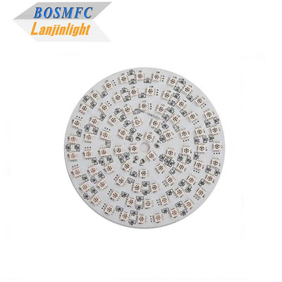 5050 RGB SMD LED PCB Board Assembly 12V 24V 18W Aluminium yang disesuaikan