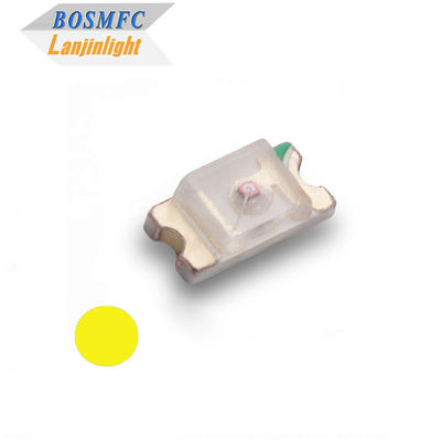 0603 SMD LED Kuning 585-595nm Amber cahaya 1608 chip LED untuk indikator tampilan led
